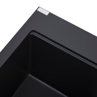 Einbauspüle TAU aus Granit (60 × 50 cm), 1 Becken