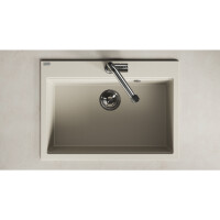 Einbauspüle TAU aus Granit (70 × 50 cm), 1 Becken