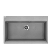 Einbauspüle TAU aus Granit (50 × 80 cm), 1...