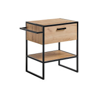 Waschtischunterschrank BROOKLIN 70, braun/schwarz 3