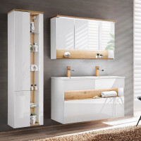 Badmöbel-Set BAHAMA WHITE, 3-teilig gallery