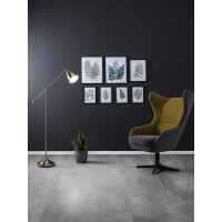 1 Paket (2,341 m²) Click-Vinyl Mettingen Beton Fliese X