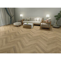 1 Paket (1,752 m²) Click-Vinyl PRENZLAU EICHE Herringbo