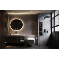 1 Paket (1,44 m²) Fliesen WALL ARMANI GREY (30 × 