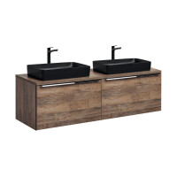 Waschtischunterschrank SANTA FE OAK, braun 5